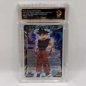 2023 Dragon Ball Super Perfect Combination Son Goku, Multiple Awakenings Graded